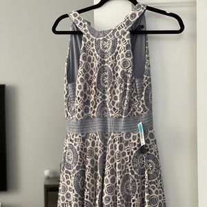 City Triangles Blue zip up dress, never worn with tags